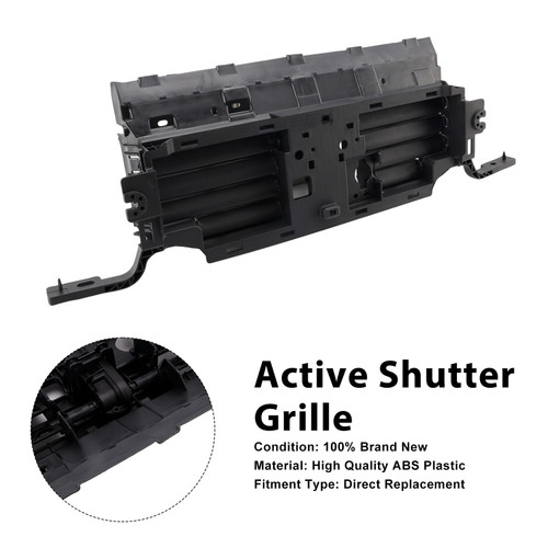 Lower Active Grill Shutter Fit Ford Bronco 2.3L 2.7L 2021-2022 W/ Motor