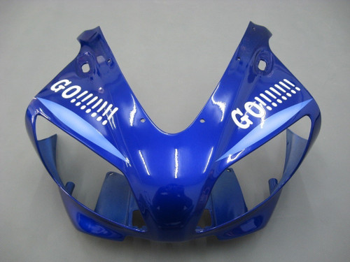 1998-1999 Yamaha YZF-R1 Blue No.46 GO!!!!!! R1 Racing Amotopart Fairings Customs Fairing