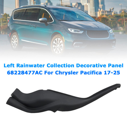 2017-2025 Chrysler Pacifica Left Rainwater Collection Decorative Panel 68228477AC Generic