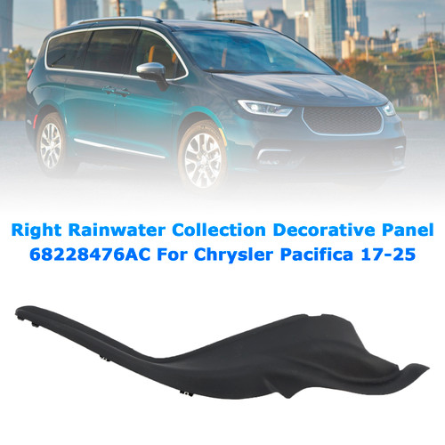 2017-2025 Chrysler Pacifica Right Rainwater Collection Decorative Panel 68228476AC Generic