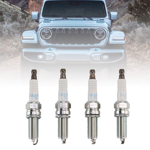 4Pcs Spark Plugs 68292346AA For Jeep Cherokee Wrangler 2.0 L4
