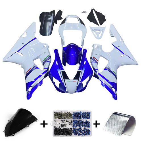 Injection Fairing Kit Bodywork Plastic ABS fit For Yamaha YZF 1000 R1 1998-1999