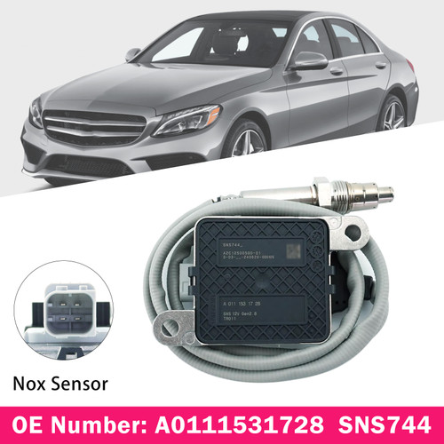 12V Nitrogen Oxide Sensor A0111531728 SNS744 For Mercedes