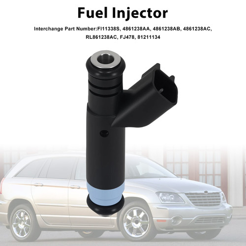 1Pcs Fuel Injector For Chrysler 05-08 For Dodge 3.8L V6 04861238AC