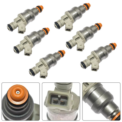 6Pcs Fuel Injector For Ford Ranger For Mazda B3000 Sable 3.0L V6 F87E-D2A