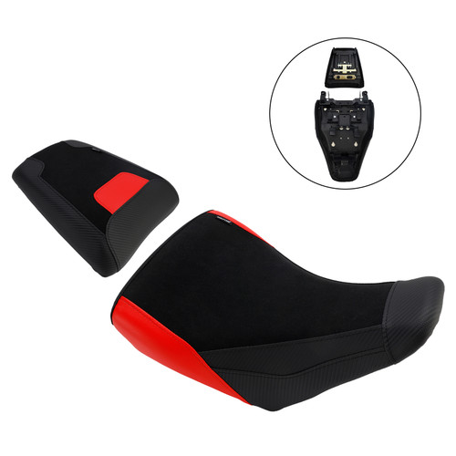 2023-2025 Suzuki V-Strom DL1050 Front & Rear Seat Driver Cushion Red Generic