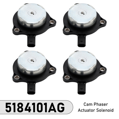 2014-2021 Ram ProMaster 1500 2500 3500 4PCS Cam Phaser Actuator Solenoid 5184101AG Generic