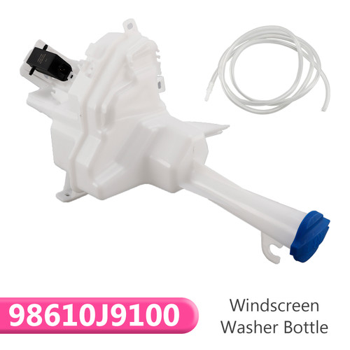 2018-2021 Hyundai Kona Windscreen Washer Bottle With Pump Sensor & Cap Generic