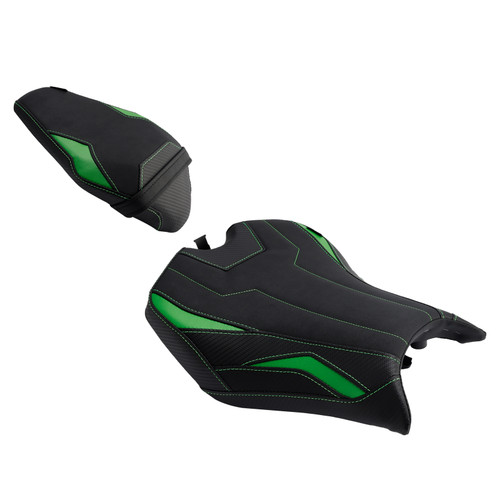 2025 Kawasaki Z900 Zr900-F Front & Rear Seat Driver Cushion Green Generic