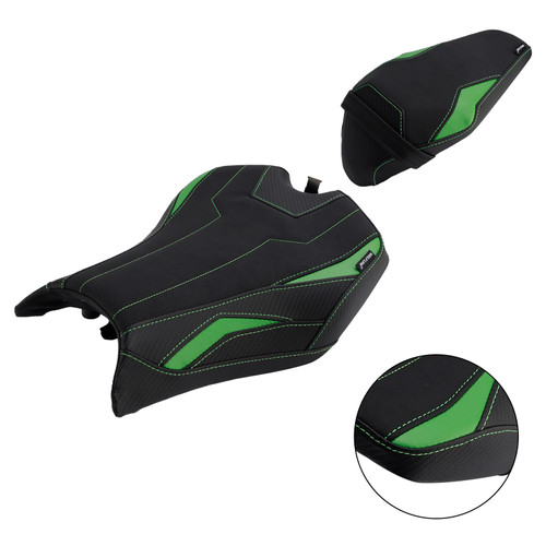2025 Kawasaki Z900 Zr900-F Front & Rear Seat Driver Cushion Green Generic