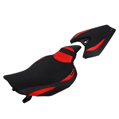 2014-2025 Kawasaki Z1000 Front & Rear Seat Driver Cushion Red Generic
