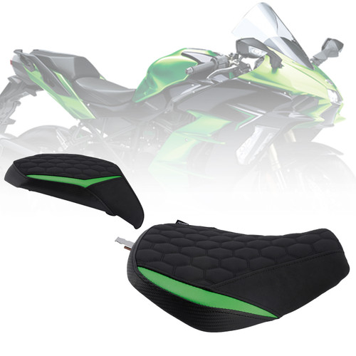 2022-2025 Kawasaki Ninja H2 Sx Front&Rear Seat Driver Cushion GRN Generic