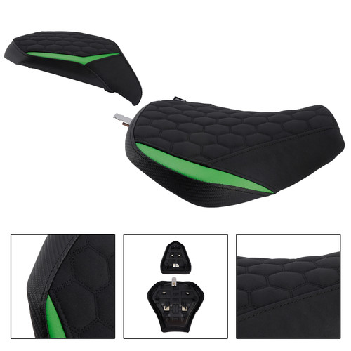 2022-2025 Kawasaki Ninja H2 Sx Front&Rear Seat Driver Cushion GRN Generic