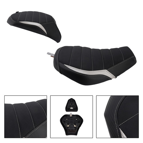 2022-2025 Kawasaki Ninja H2 Sx Front&Rear Seat Driver Cushion Gray Generic