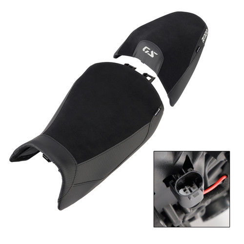 2024-2025 BMW R1300Gs Front&Rear Seat Driver Cushion Black Generic