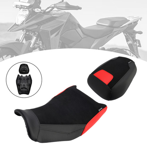 2024-2025 Suzuki V-Strom250Sx Front&Rear Seat Driver Cushion Lower Red Generic