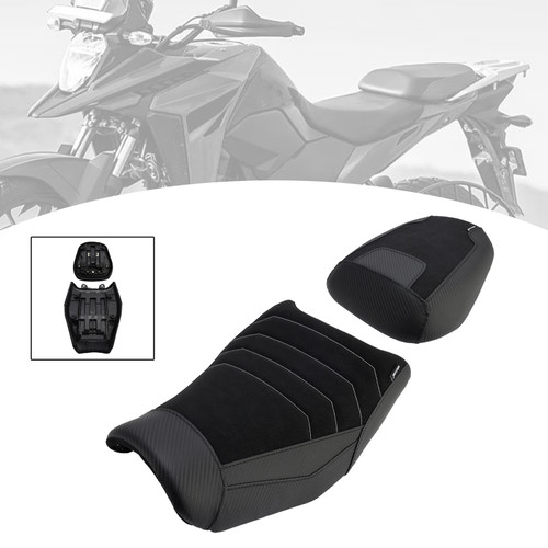2024-2025 Suzuki V-Strom250Sx Front&Rear Raider Passenger Cushion Kit Black Generic