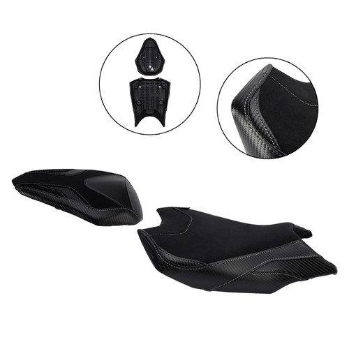 2017-2024 Honda Cbr250Rr Front&Rear Raider Passenger Cushion Kit Black Generic