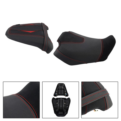 2024-2025 Honda Cb650R Cbr650R Front&Rear Raider Passenger Cushion Kit BLK Generic
