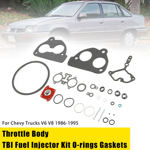 1991-1993 For Buick 305 and 350 engines Throttle Body TBI Fuel Injector Kit O-rings Gaskets Generic