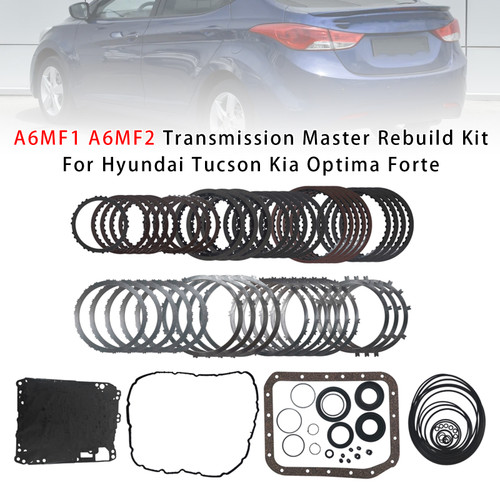 A6MF1 A6MF2 Transmission Master Rebuild Kit For Hyundai Tucson Kia Optima Forte