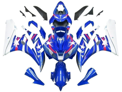 Injection Fairing Kit Bodywork Plastic ABS fit For Yamaha YZF 600 R6 2006-2007
