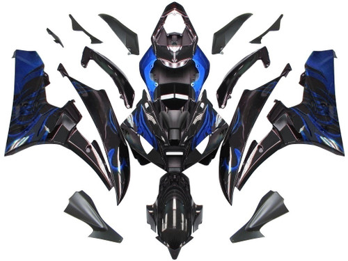 Injection Fairing Kit Bodywork Plastic ABS fit For Yamaha YZF 600 R6 2006-2007