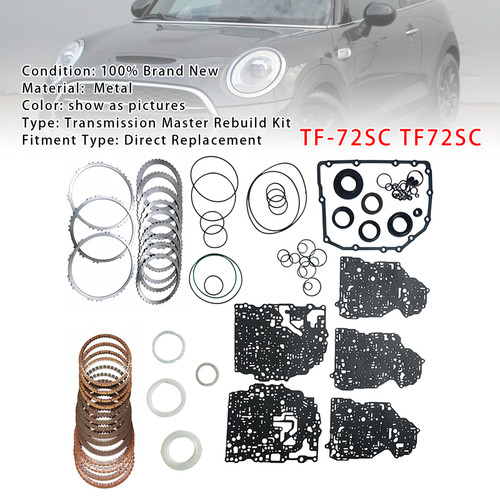 Transmission Master Repair Kit TF-72SC TF72SC For Peugeot BMW MINI 6-Speed Automatic Generic