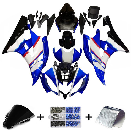 Injection Fairing Kit Bodywork Plastic ABS fit For Yamaha YZF 600 R6 2006-2007