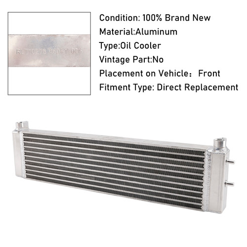 2011-2018 BMW M5 M6 F06 F10 F12 F13 Engine Oil Cooler 17212284260 Generic