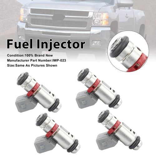 1993-1999 FIAT Punto (176) 4Pcs Fuel Injector IWP-023 Generic
