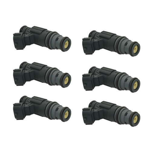 2001-2005 Volkswagen EuroVan Golf Jetta V6 2.8L 6Pcs Fuel Injector 0280155985 Generic