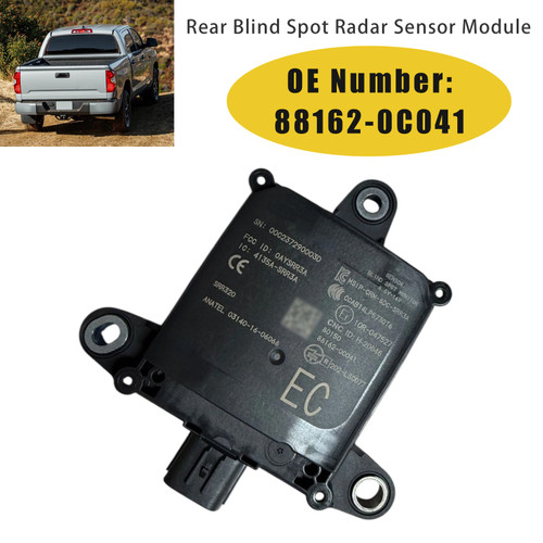 2017-2021 Toyota Tundra Rear Blind Spot Radar Sensor Module 88162-0C041 Generic