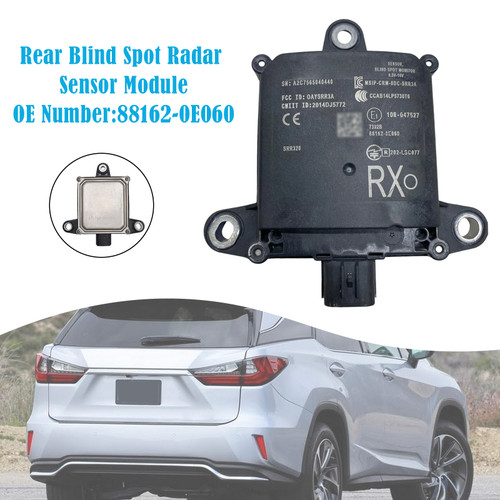 2017-2019 Lexus RX350 RX450 Rear Blind Spot Radar Sensor Module 88162-0E060 Generic