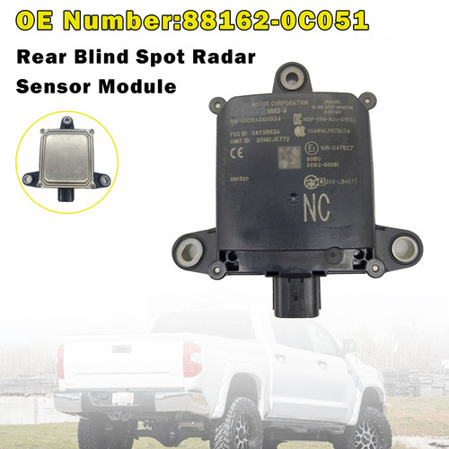 2018-2021 Toyota Tundra Rear Blind Spot Radar Sensor Module 88162-0C051 Generic