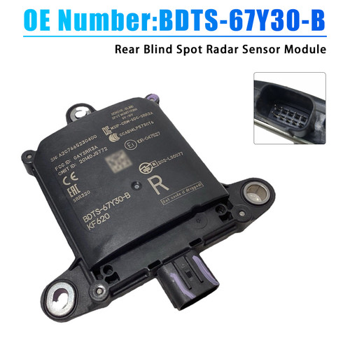 2020-2024  MAZDA 3 Rear Blind Spot Radar Sensor Module BDTS6-7Y30B BDTS6-7Y30B Generic