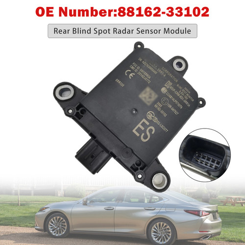 2019 Lexus ES350/300H/260/250/200 Rear Blind Spot Radar Sensor Module 88162-33102 Generic