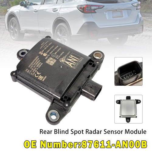2020-2024 Subaru Legacy Outback Rear Blind Spot Radar Sensor Module 87611-AN00B Generic