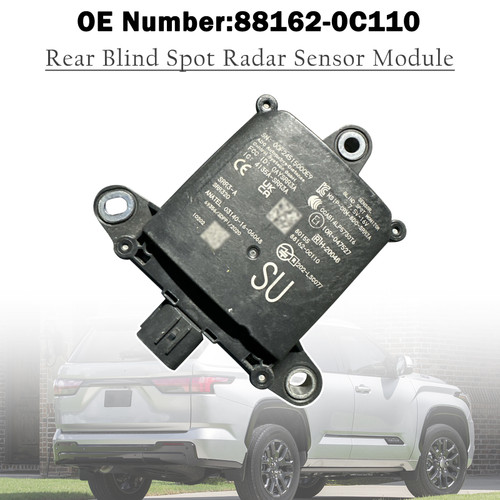 2023-2024 Toyota Sequoia Rear Blind Spot Radar Sensor Module 88162-0C110 Generic