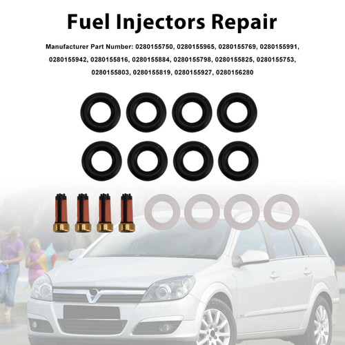 2003-2014 Vauxhall Astra VX220 Zafira Fuel Injector Seal O-Ring 0280155750 Generic