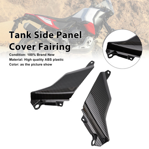 2024-2026 Yamaha Tenere 700 Tank Side Panel Cover Fairing Carbon Generic