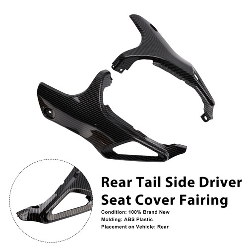 2022-2026 Yamaha XSR900 Rear Tail Side Driver Seat Cover Fairing Carbon Generic