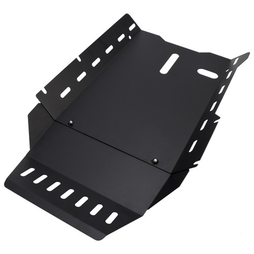 2001-2017 Honda Gold Wing 1800 Aluminum Sump Guard Skid Bash Plate Black Generic