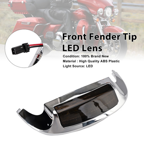 2014-2023 Electra Glide Ultra Limited Low Front Fender Tip LED Lens Generic