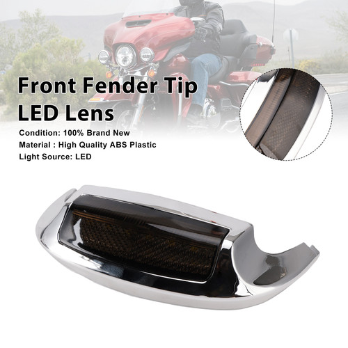 2014-2023 Electra Glide Ultra Limited Low Front Fender Tip LED Lens Generic