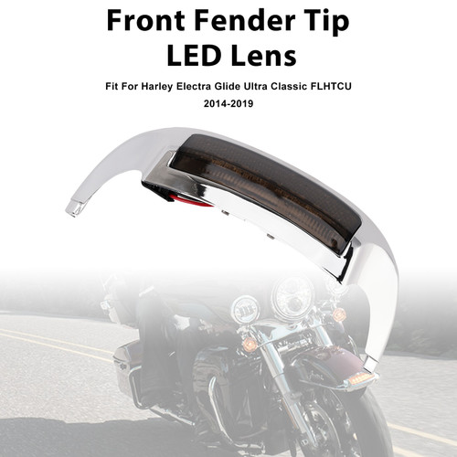 2014-2023 Electra Glide Ultra Limited Low Front Fender Tip LED Lens Generic