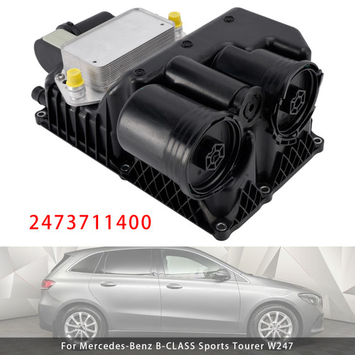 Mercedes-Benz B-CLASS Sports Tourer W247 Gearbox Oil Pan Oil Cooler 2473711400 Generic