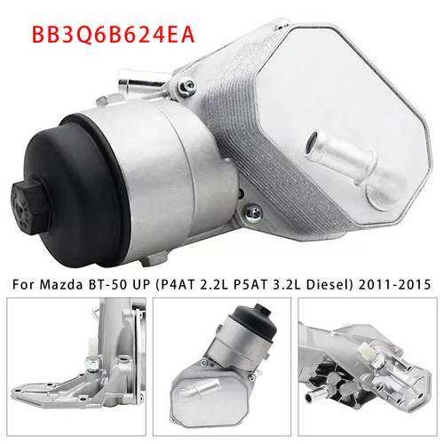 2011- Ford Ranger PX Everest UA Oil Filter Oil Cooler Assembly BB3Q6B624EA Generic