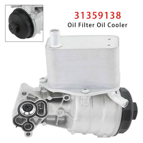 2007-2016 Volvo S60 S80 V60 V70 Engine Oil Filter Housing Oil Cooler 31359138 Generic