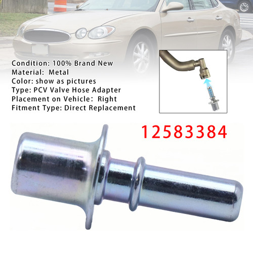 2008-2010 Vue Right PCV Valve Hose Adapter 12583384 Generic